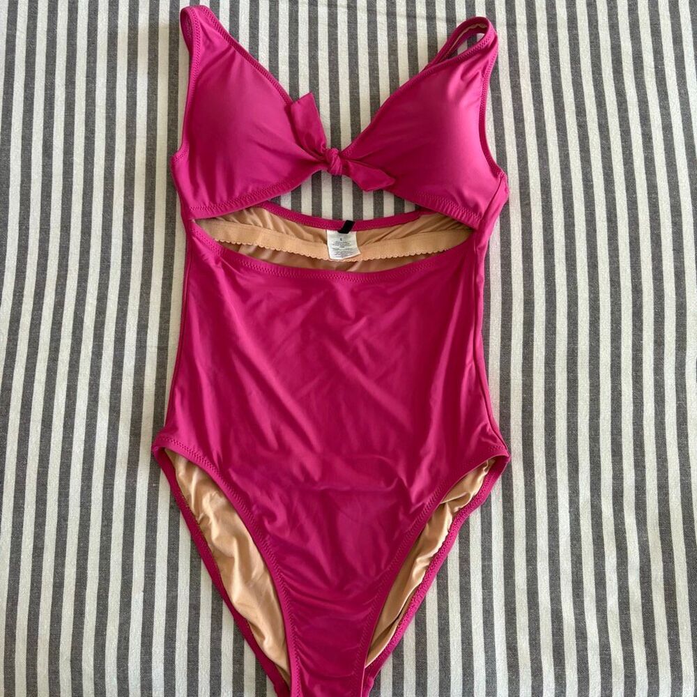 J Crew Cutout One Piece Swimsuit Size 6